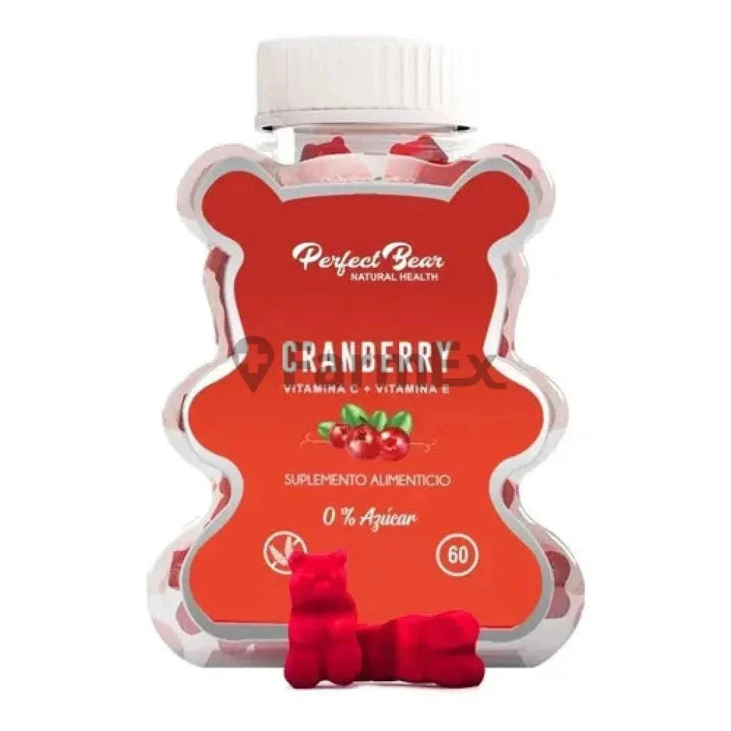 Cranberry + Vit C + Vit E x 60 gomitas Farmex-Pluxee-Persistente 