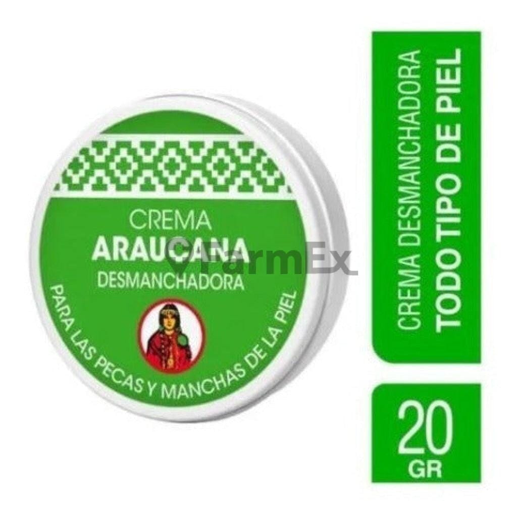 Crema Araucana Desmanchadora x 20 g Farmex-Fonasa-Persistente 