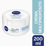 Crema Nivea "Soft" Cara - Cuerpo - Manos x 200 mL