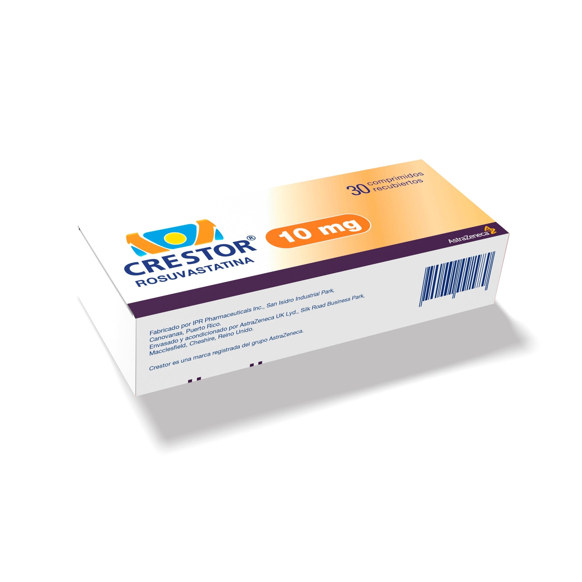 Crestor 10 mg x 30 comprimidos Farmex-Consorcio-Persistente 
