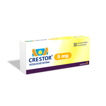 Crestor 5 mg x 30 comprimidos Farmex-Pluxee-Persistente 