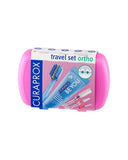 Curaprox "Travel Set Rosa - Ortho" x 5 accesorios