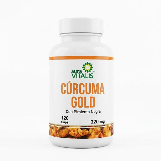 Curcuma 330 mg x 120 cápsulas Aura Vitalis 