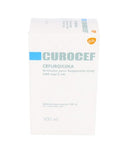 Curocef 250 mg/5 mL gránulos para suspensión oral x 100 mL