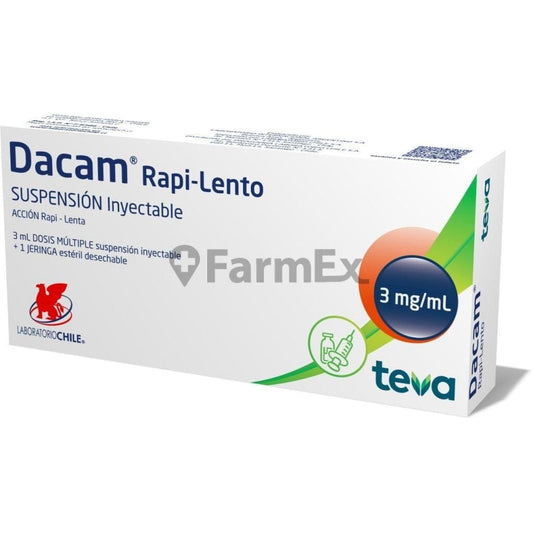 Dacam Rapi-Lento Suspensión Inyectable x 1 Ampolla 3 mL Farmex-VidaTres-Persistente 