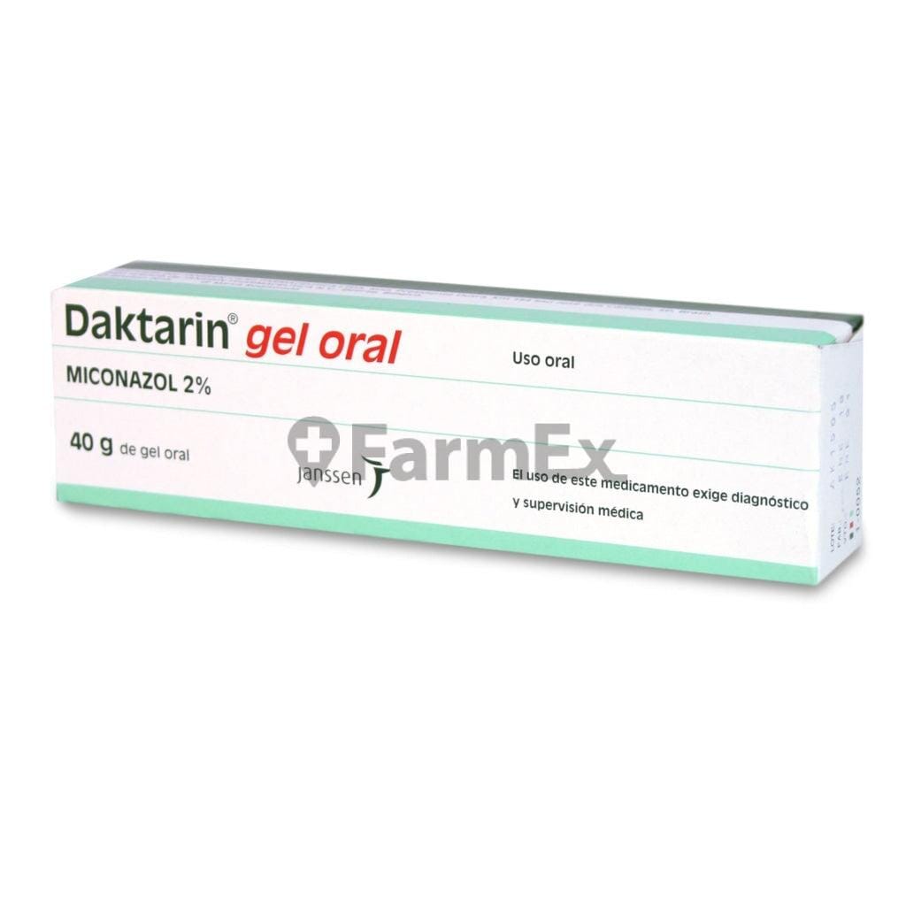 Daktarin Gel Oral 2 % x 40 g Farmex-Fonasa-Persistente 