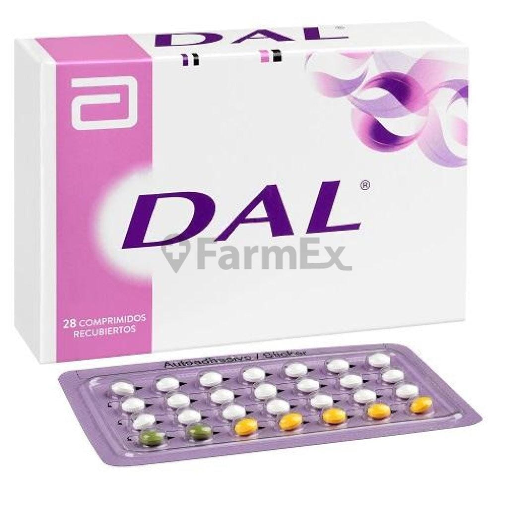 Dal x 28 comprimidos Farmex-Pluxee-Persistente 