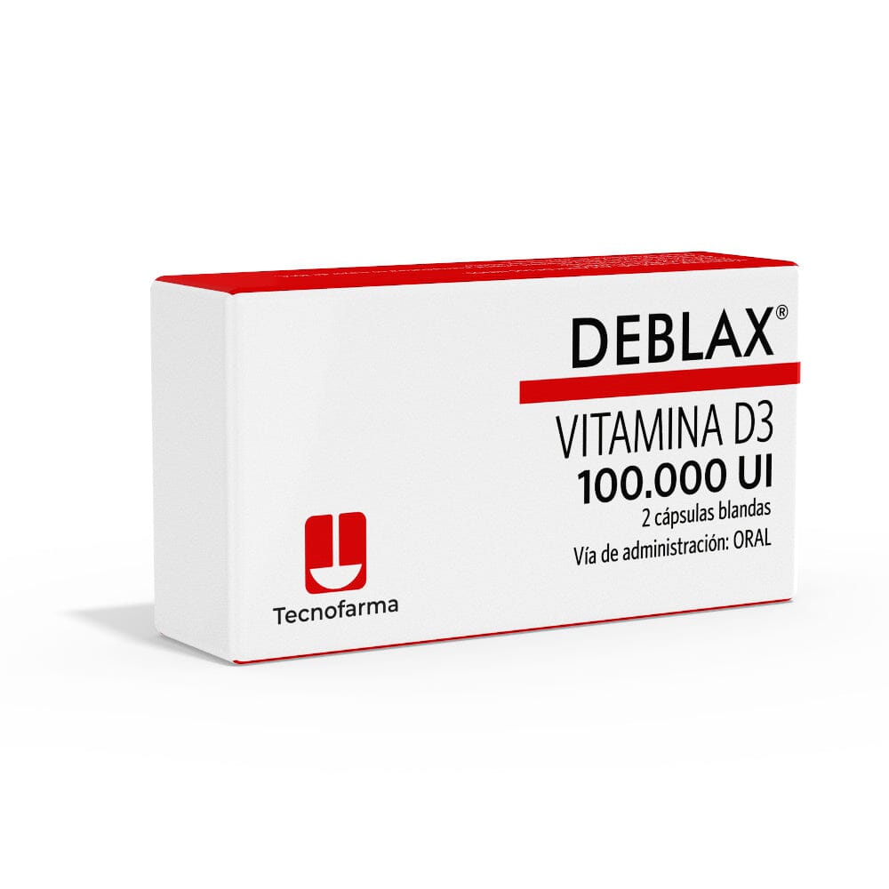 Deblax 2,5 mg x 2 capsulas.