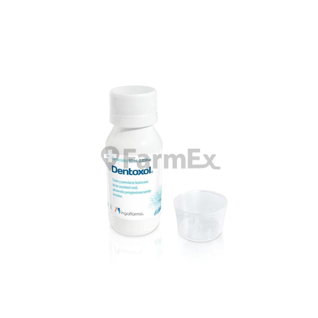 Dentoxol Enjuague bucal x 60 mL Farmex-VidaTres-Persistente 