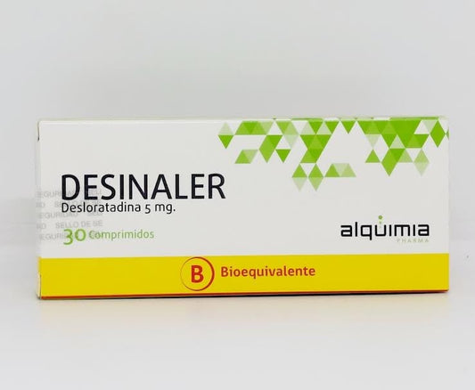 Desinaler 5 mg x 30 comprimidos Farmex-MiaHealth-Persistente 