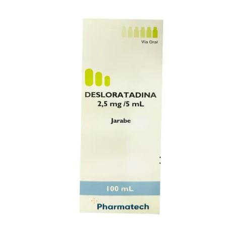 Desloratadina JBE 2,5 MG X 100 ML (Pharmatech) PHARMATECH 