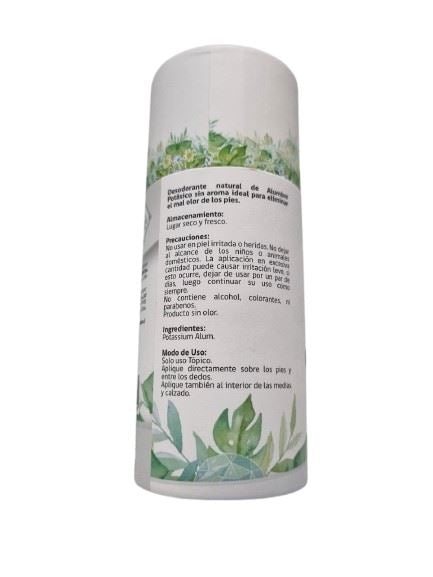Desodorante Alumbre en Polvo x 100 g HBM 