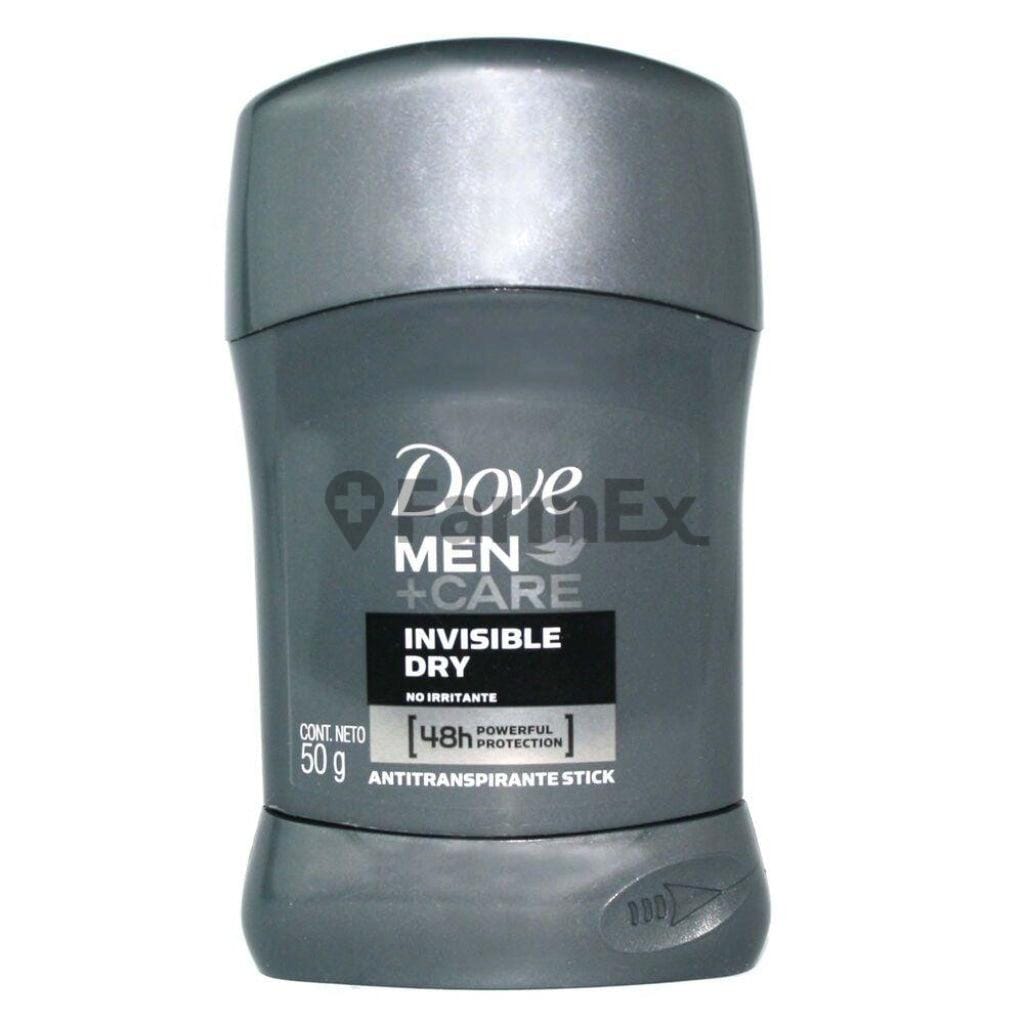 Desodorante Dove Men Invisible Dry en Barra x 50 g Farmex-VidaTres-Persistente 