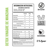 DETOX Vinagre de Manzana x 60 gomitas