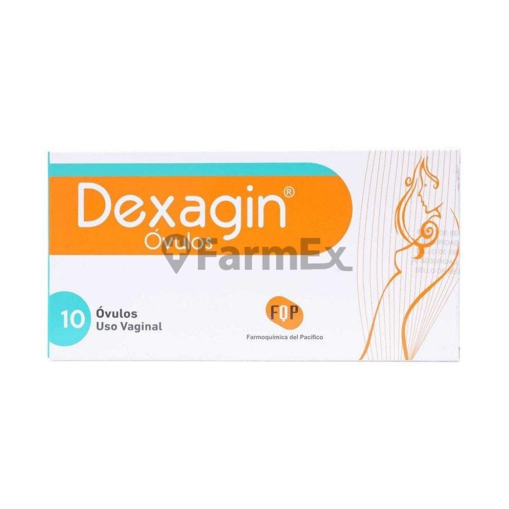 Dexagin x 10 óvulos. Farmex-Fonasa 