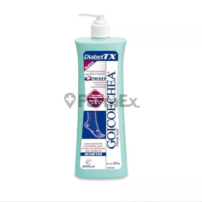 DiabetTX Crema Corporal Hidratante "Pies, Codos y Manos" x 400 mL Farmex-Pluxee-Persistente 
