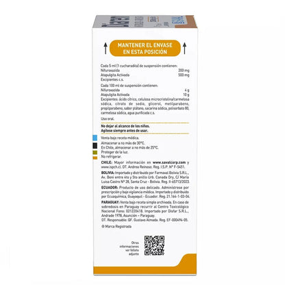 Diaren Suspensión x 100 mL Farmex-Pluxee-Persistente 