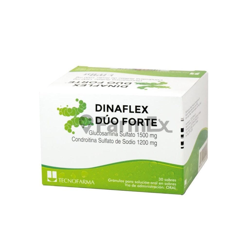 Dinaflex Duo Forte 1500 / 1200 mg x 30 sobres susc-1 de 4 meses Farmex-Suscripciones-Persistente 