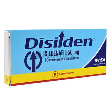 Disilden 50 mg x 10 comprimidos Farmex-MiaHealth-Persistente 