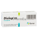 Dislep 25 mg x 20 comprimidos.