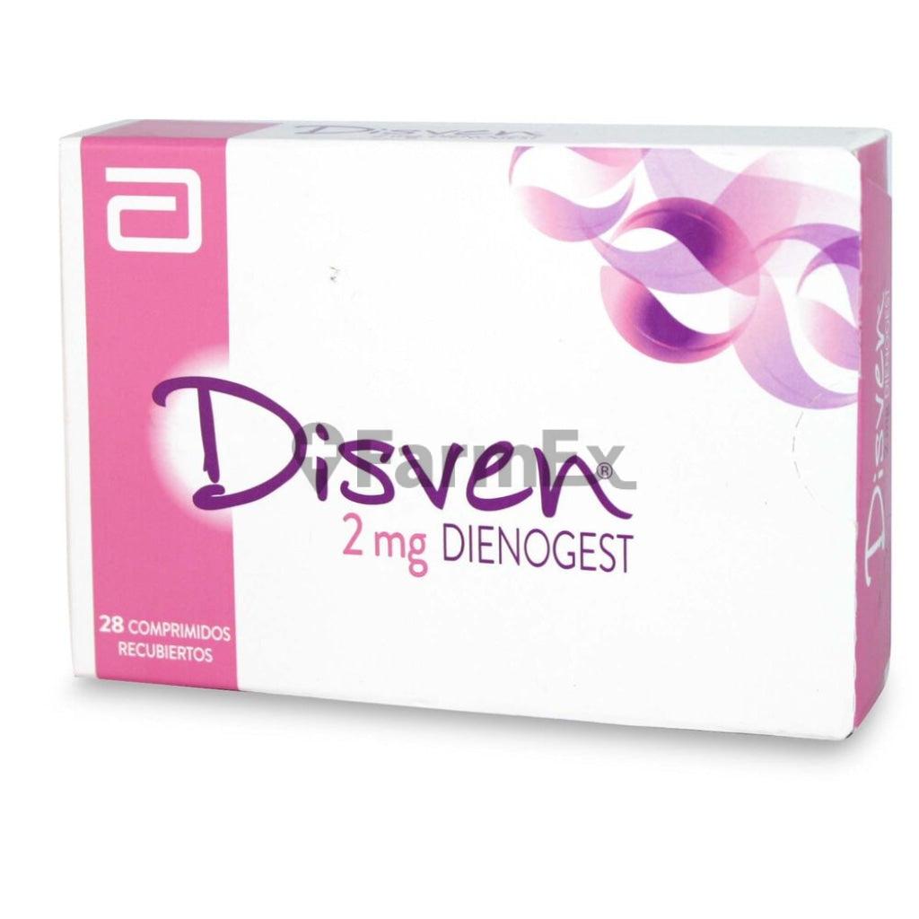 Disven 2 mg x 28 comprimidos.