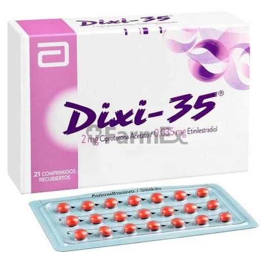 Dixi-35 x 21 comprimidos Farmex-BanMedica-Persistente 