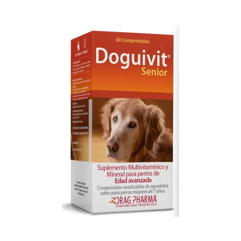 Doguivit Adulto para Perros x 60 Comprimidos Masticables.