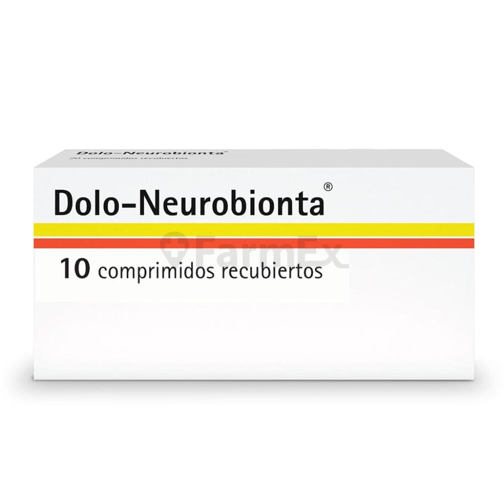 Dolo Neurobionta x 10 comprimidos. Farmex-Fonasa 