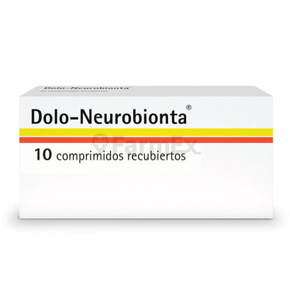 Dolo Neurobionta x 10 comprimidos Farmex-Pluxee-Persistente 