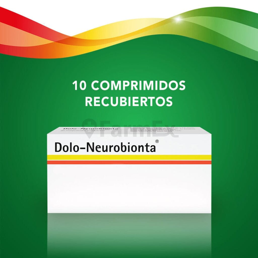 Dolo Neurobionta x 10 comprimidos Farmex-Pluxee-Persistente 