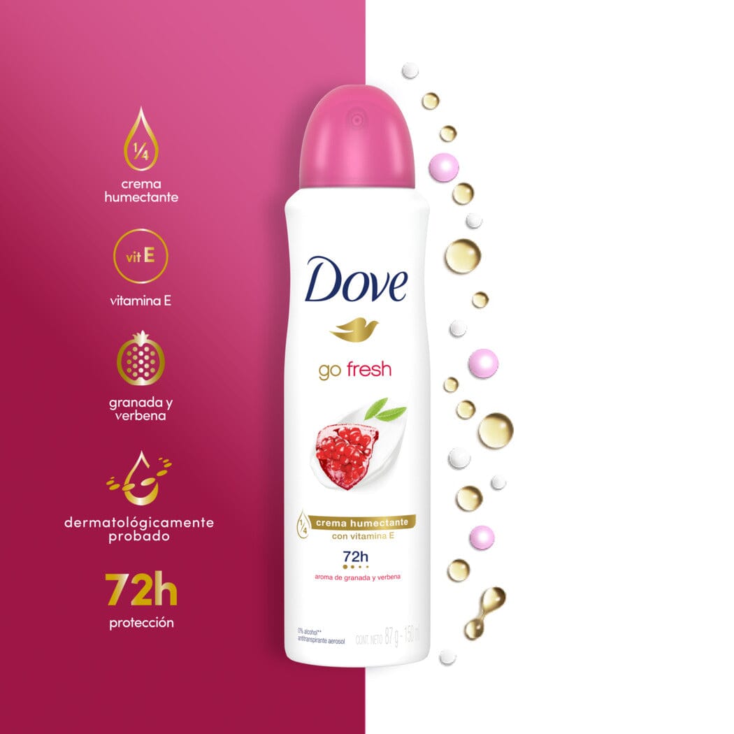 Dove Desodorante Aerosol Granada x 150 mL unilever 