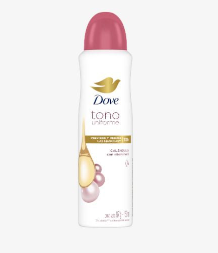 Dove Desodorante Aerosol "Tono Uniforme" x 150 mL.