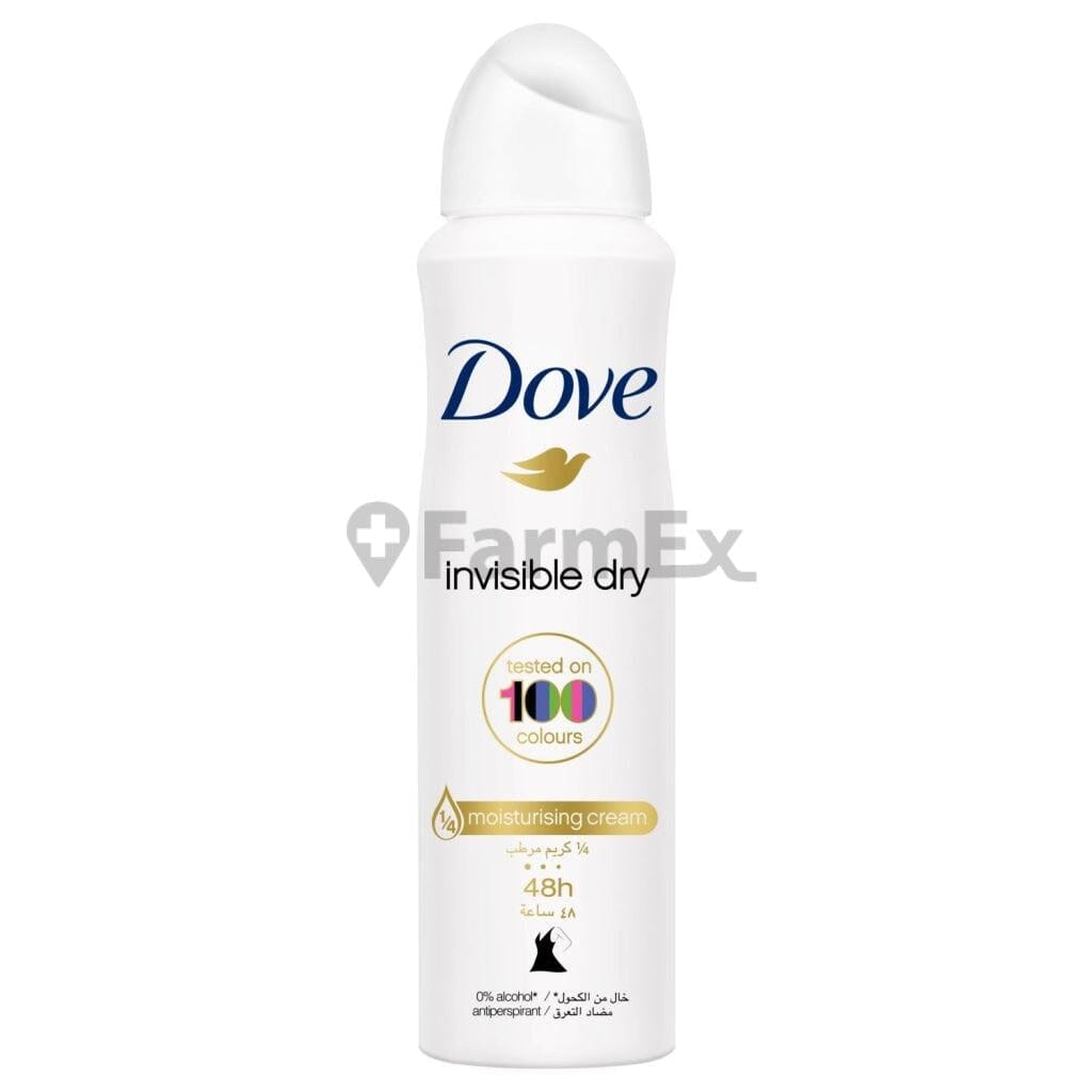 Dove invisible dry 48H x 150 mL Farmex-Pluxee-Persistente 