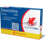 Doxiciclina 100 mg x 10 cápsulas