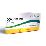 Doxiciclina 100 mg x 10 comprimidos recubiertos "Ley Cenabast"