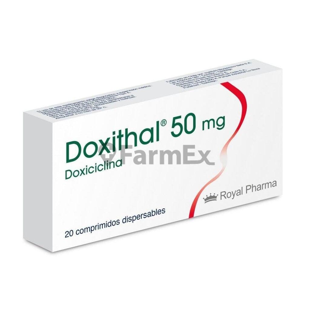 Doxithal 50 mg x 20 comprimidos