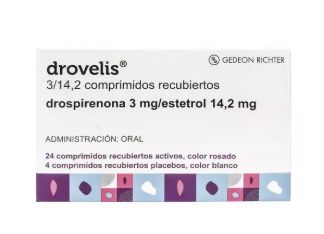 Drovelis x 28 Comprimidos Recubiertos.
