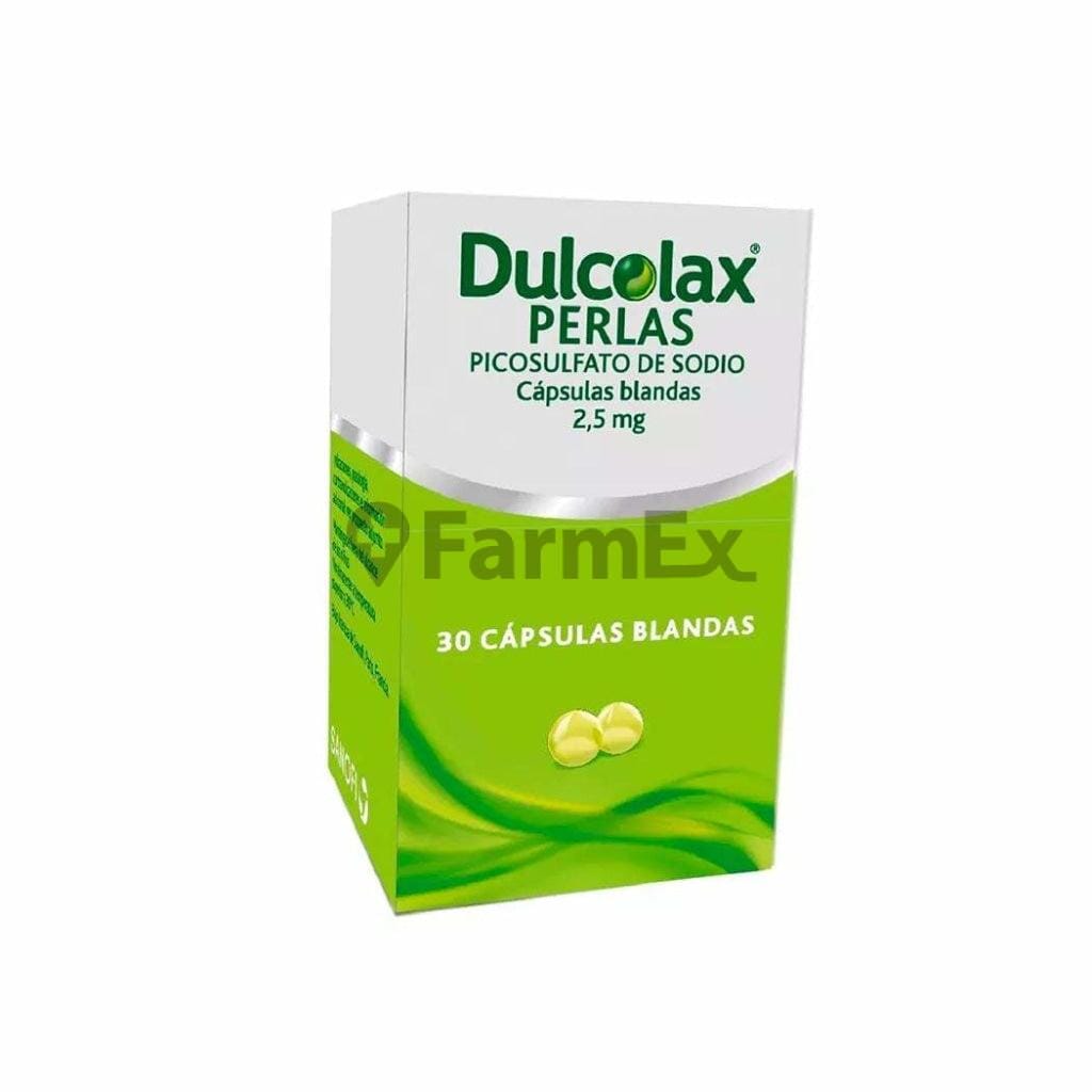 Dulcolax Perlas x 30 cápsulas Farmex-Fonasa-Persistente 