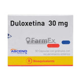 Duloxetina 30 mg x 30 cápsulas "Ley Cenabast" susc-1 de 2 meses