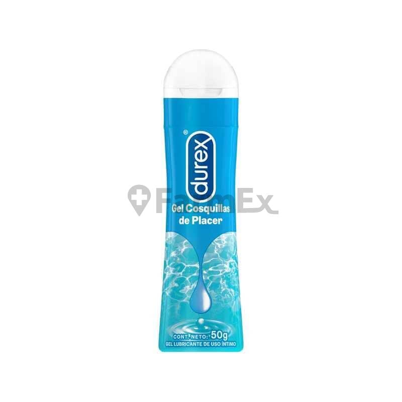 Durex gel íntimo "Cosquillas de Placer" x 50 g Farmex-Fonasa-Persistente 