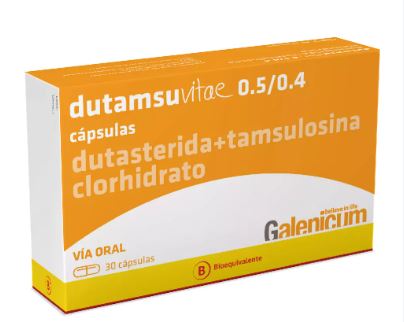 Dutamsuvitae 0,5 mg/0,4 mg x 30 cápsulas.