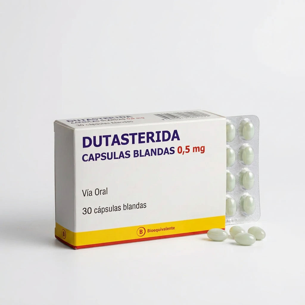 Dutasterida 0,5 x 30 caps " Ley Cenabast " Siron Pharma S.A. 