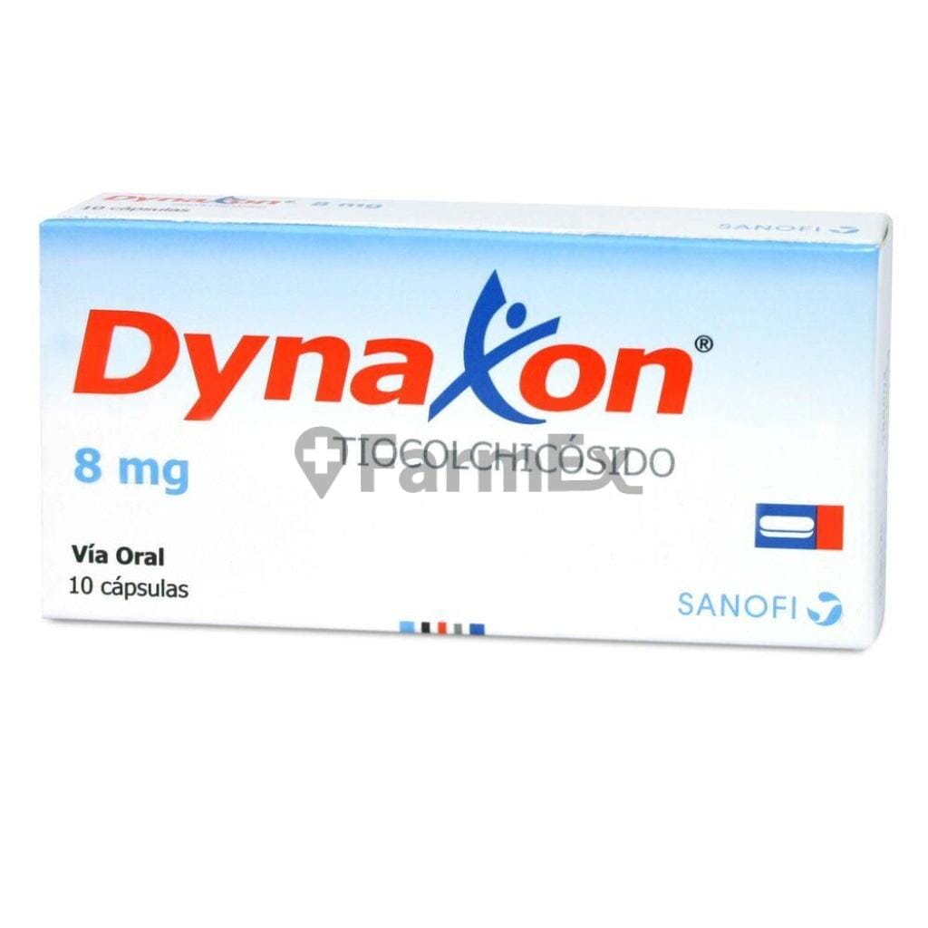 Dynaxon 8 mg x 10 cápsulas Farmex-Consorcio-Persistente 