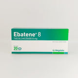 Ebatene 8mg 20 Comprimidos