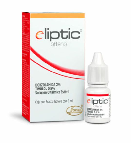 Eliptic Ofteno Solución Oftalmologica x 5 ml.