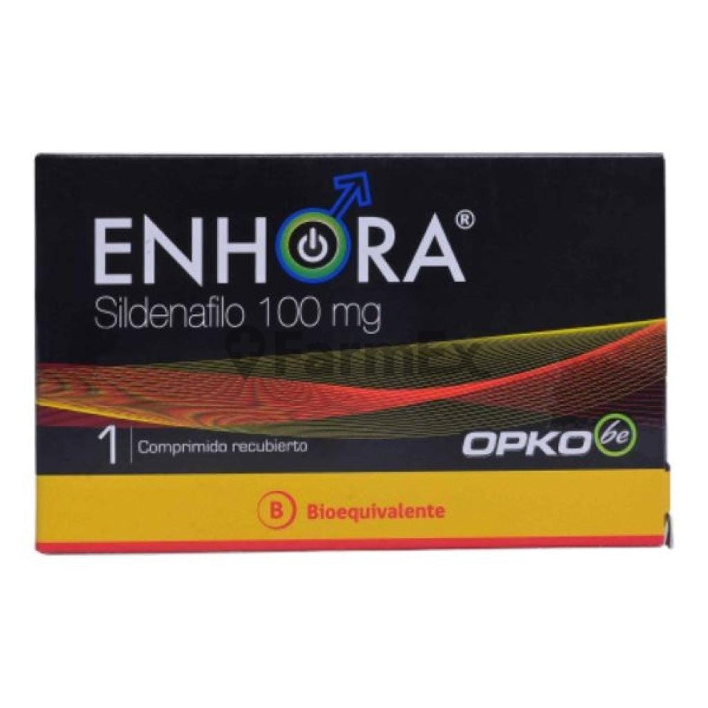 Enhora 100 mg x 1 comprimidos Farmex-Pluxee-Persistente 