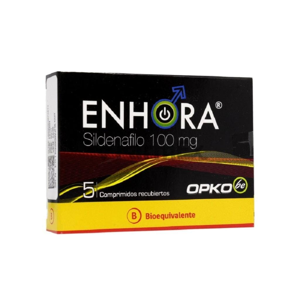 Enhora 100 mg x 5 comprimidos susc-1 de 6 meses Farmex-Suscripciones-Persistente 