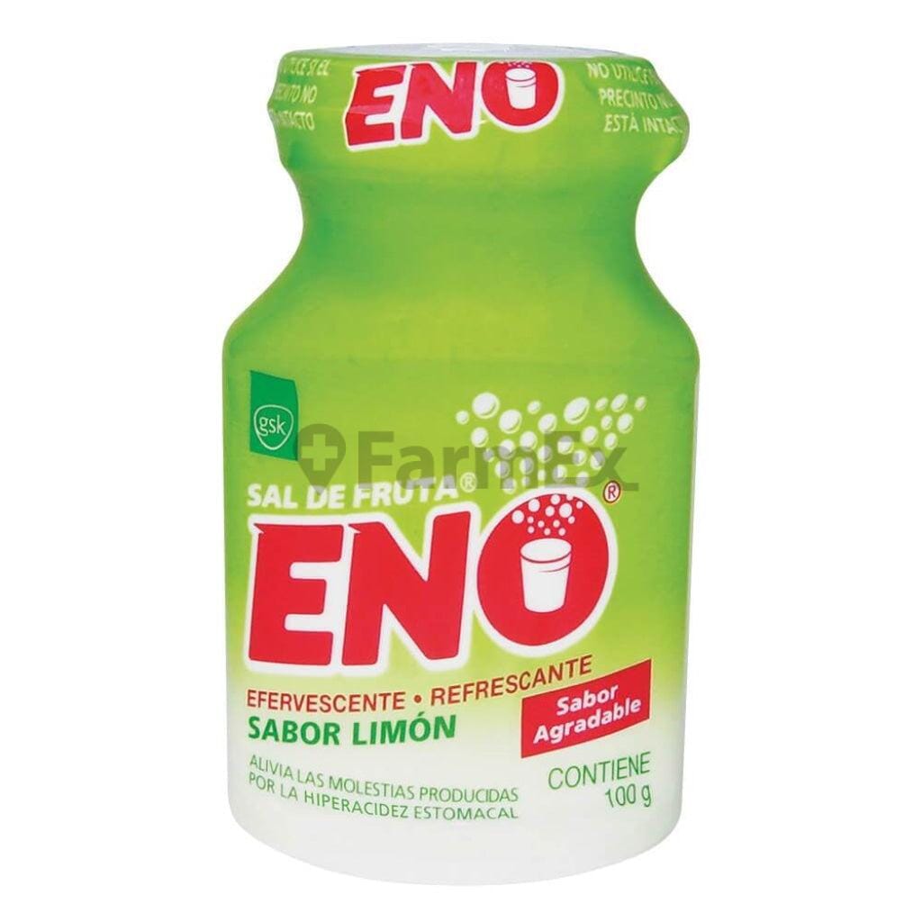 Eno Sal de Fruta Limon Polvo x 100g (GSK) Farmex-MiaHealth-Persistente 