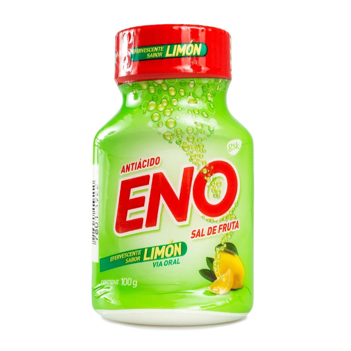 Eno Sal de Fruta Limon Polvo x 100g (GSK).