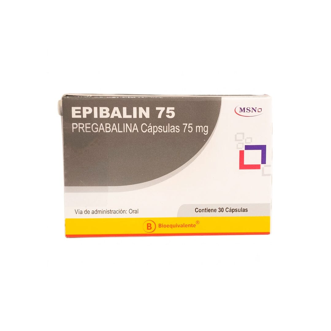 Epibalin 75 mg X 30 Cápsulas MSN 